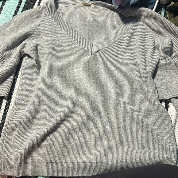 The Nines by HATCH Tops - Gray long lose sleeve top